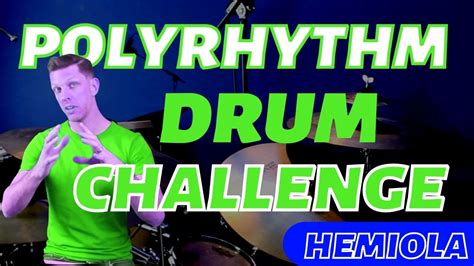 Polyrhythm Drum Challenge | Hemiola | Timing Exercise