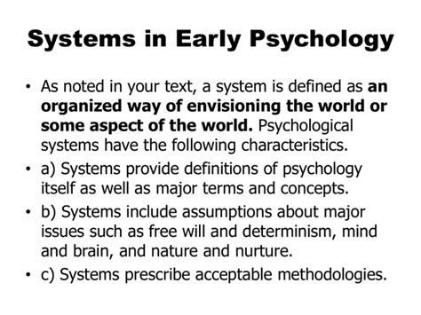 Edward Titchener's Structuralism