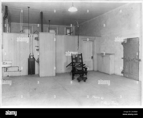 Sing Sing Prison, new electrocution chamber Stock Photo - Alamy