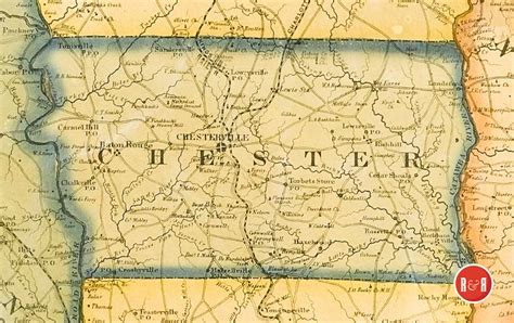 Colton's 1854 Map of Chester County - Chester County