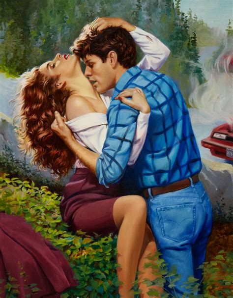 Beautiful Romantic Couple Paintings by Edward Tadiello | Phi Stars