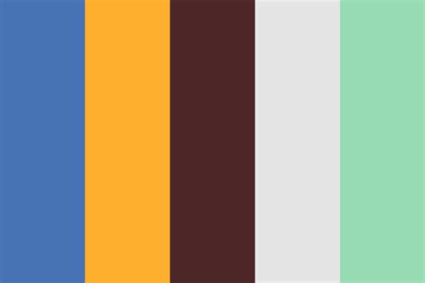 Blender UI Color Shades Color Palette