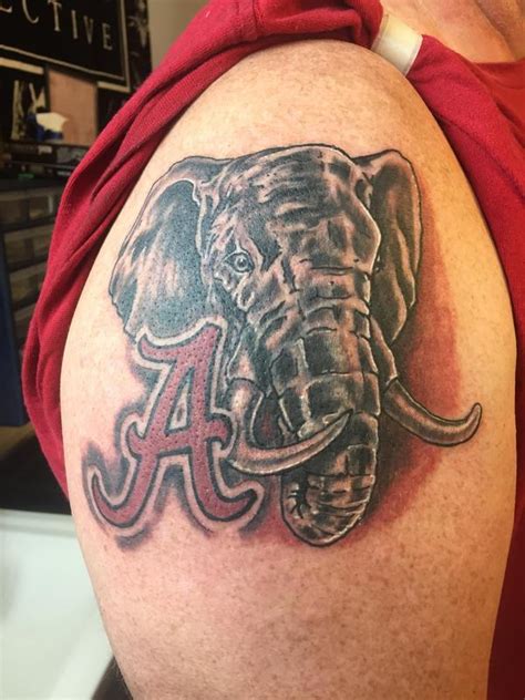 Alabama elephant coverup by Jaisy Ayers : Tattoos