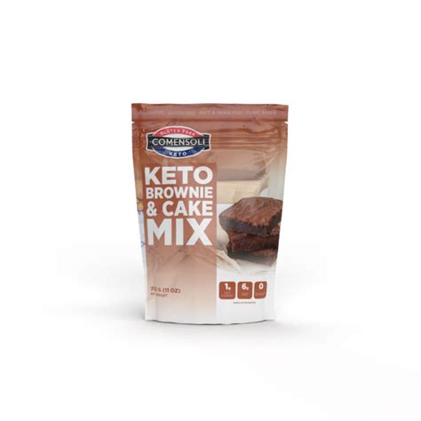 Gluten Free KETO Brownie & Cake Mix - Comensoli Foods | Delicious Mixes