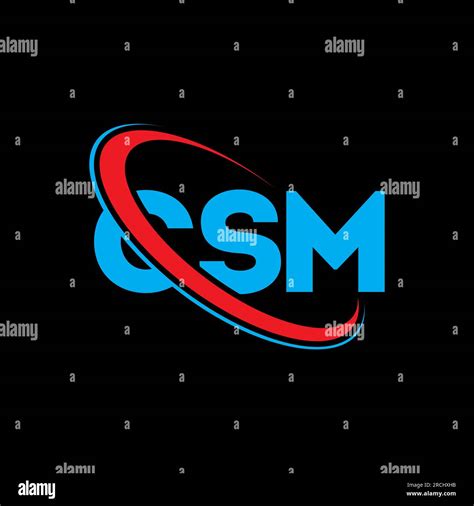 CSM logo. CSM letter. CSM letter logo design. Initials CSM logo linked ...