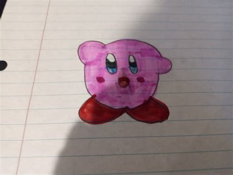 Kirby Drawing by kevinblake031805 on DeviantArt