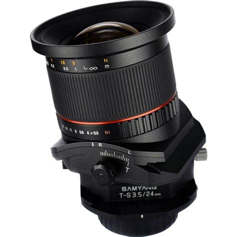 Samyang 24mm f/3.5 ED AS UMC Tilt-Shift Lens now In Stock at Adorama | Tilt shift lens, Tilt ...