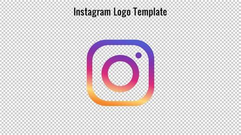 Free Instagram Logo Transparent Slide for PowerPoint - Free PowerPoint Templates