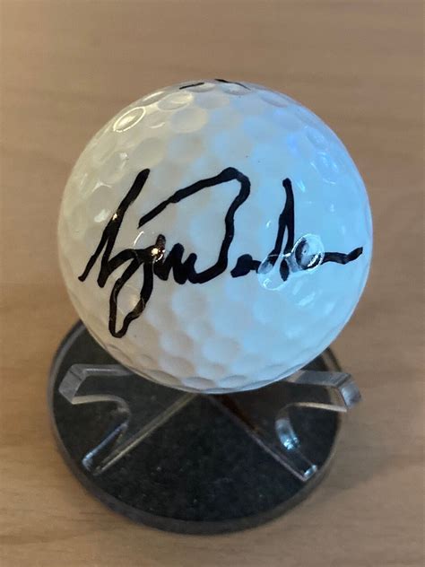 Tiger Woods Signed Golf Ball COA & Hologram - Etsy