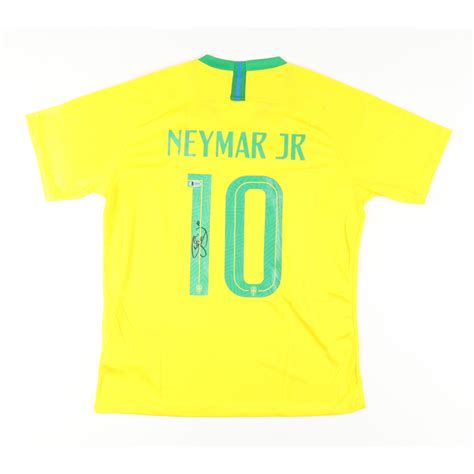 Neymar Signed Brazil Jersey (Beckett) | Pristine Auction