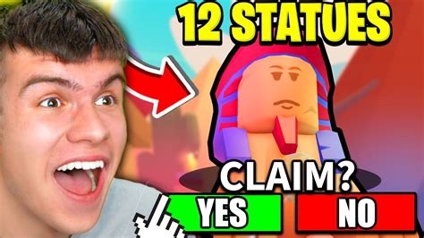 How To FIND ALL 12 STATUE LOCATIONS To UNLOCK THE DESERT EGG In Roblox Adopt Me! - YouTube