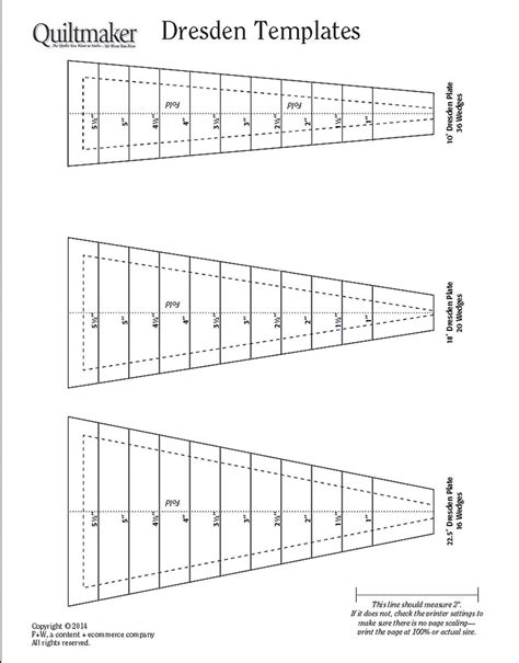 quilting rulers and templates Handy circular quilting template set 4mm acrylic quilt making 6 ...