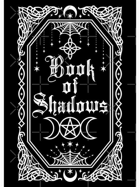 "Book of Shadows" Spiral Notebook by RavenWake | Redbubble