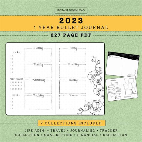 Bullet Journal 2023 2024 Pdf - Image to u