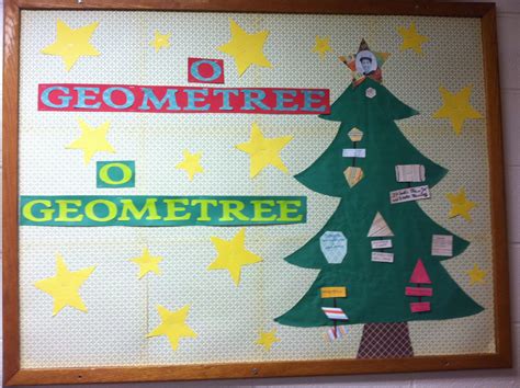 Christmas bulletin board- Math tree by Mrs. Smith WHCA | Door ...