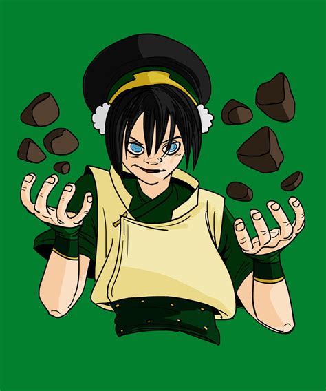 ATLA characters. Toph. by giuliadrawsstuff on DeviantArt