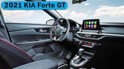 2021 KIA Forte GT Sport - Interior, Driving & Design Preview - YouTube