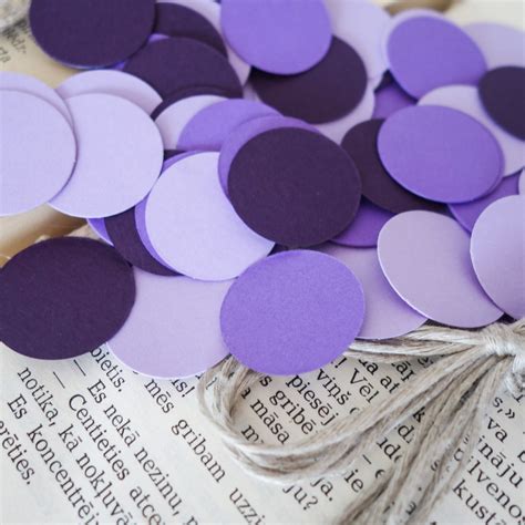 Purple Confetti Purple Wedding Confetti Lilac Confetti - Etsy