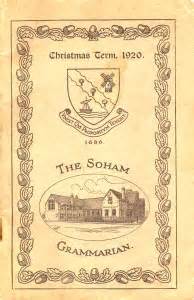 Soham Grammarians - The Soham Grammarian magazine covers