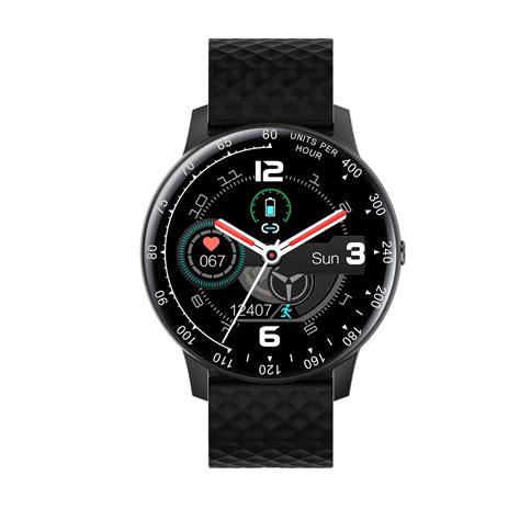 Health Monitoring Smart Watch - Black | at Mighty Ape NZ