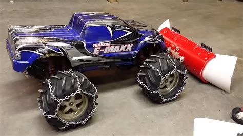 Rc Snow Plow Upgraded Mounting Hardware Traxxas - YouTube