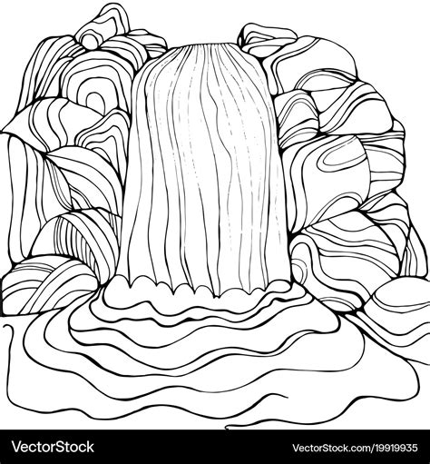 ️Free Printable Waterfall Coloring Pages Free Download| Gambr.co