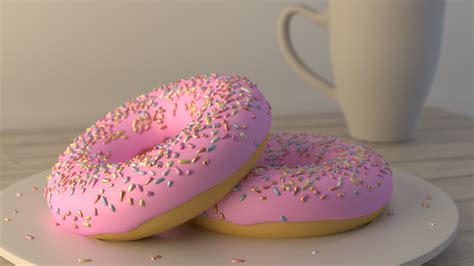 Another Donuts Tutorial Picture :) : r/blender