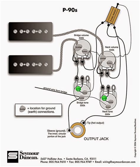 Single P90 Wiring Diagram - Wiring Diagram