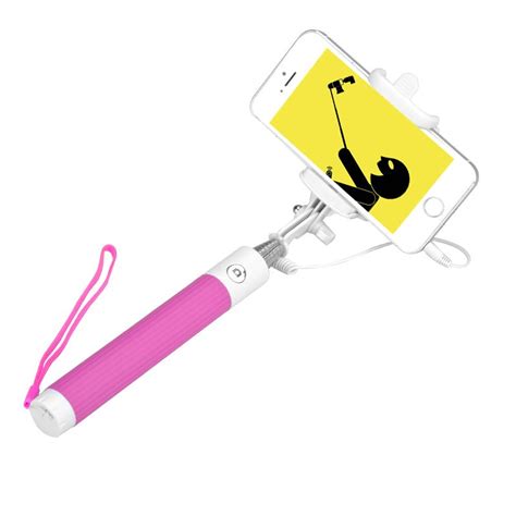 Selfie Stick for Android iOS Mobile Phones - 6CM To 9.5CM Phone Clip 21 To 77CM Tilting Phone ...