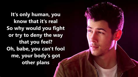 Jonas Brothers - Only Human Lyrics - YouTube