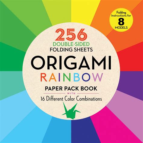 Origami Rainbow Paper Pack Book (9780804853316) - Tuttle Publishing