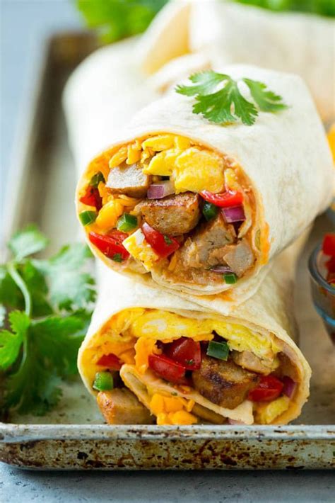 12 Best Breakfast Burrito Recipes [Healthy, Vegan & Meat Wrap Ideas] - TheEatDown