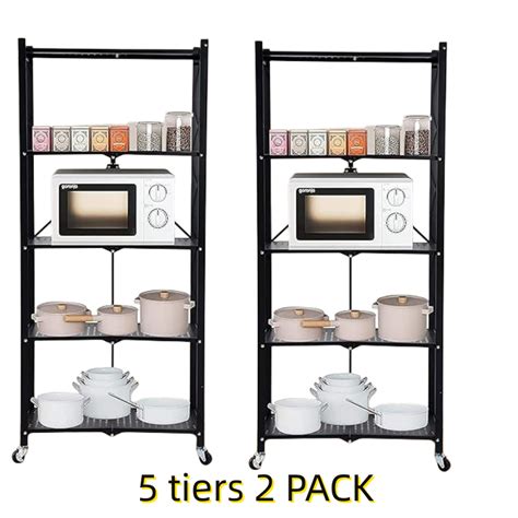 3 Tier Adjustable Storage Shelf Metal Storage Rack Wire Shelving Unit Storage Shelves Metal ...