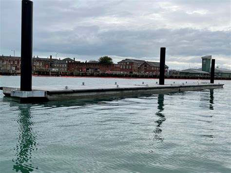 Floating concrete breakwater facilitates marina expansion - Marine ...