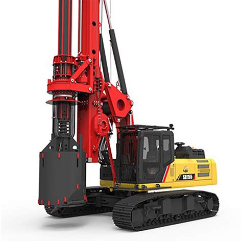 Sr150c Piling Machine Price Hydraulic Rotary Drilling Rig Sr 155 - Piling Machine Price and ...