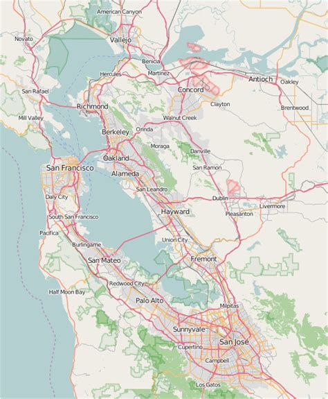 Dublin California Map | secretmuseum