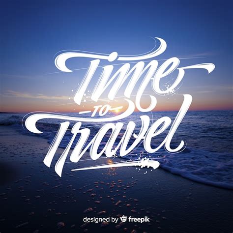 Travel Font Vectors & Illustrations for Free Download | Freepik