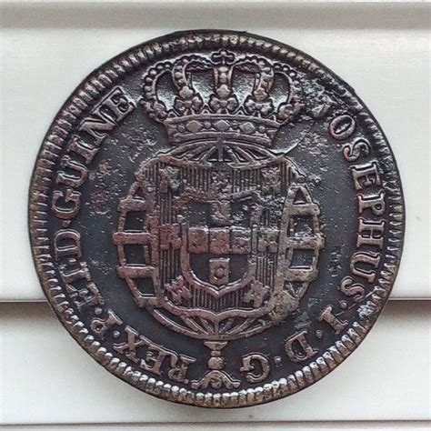 Portuguese Angola. D. José I (1750-1777). 1 Macuta 1763 - - Catawiki