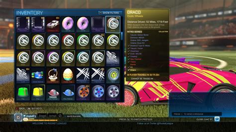 Full Draco set achieved : r/RocketLeague