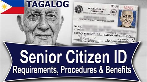 Philippine Senior Citizen ID - Requirements & Procedures (FILIPINO)