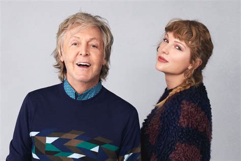 How Taylor Swift, Paul McCartney Were Photographed for Dec 2020 Cover ...