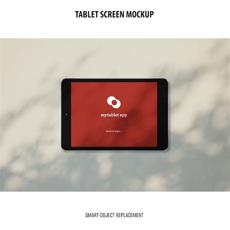 Tablet Screen Mockup - Free PSD Template Download - HD Stock Images