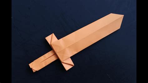 ORİGAMİ # 7 Kılıç Nasıl Yapılır ? (How to Make a Cool Origami Paper Sword)... - YouTube