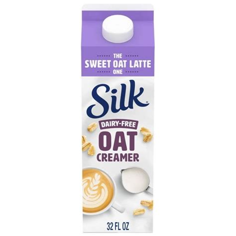 Silk Sweet Oat Latte Creamer - 32 Fl Oz : Target