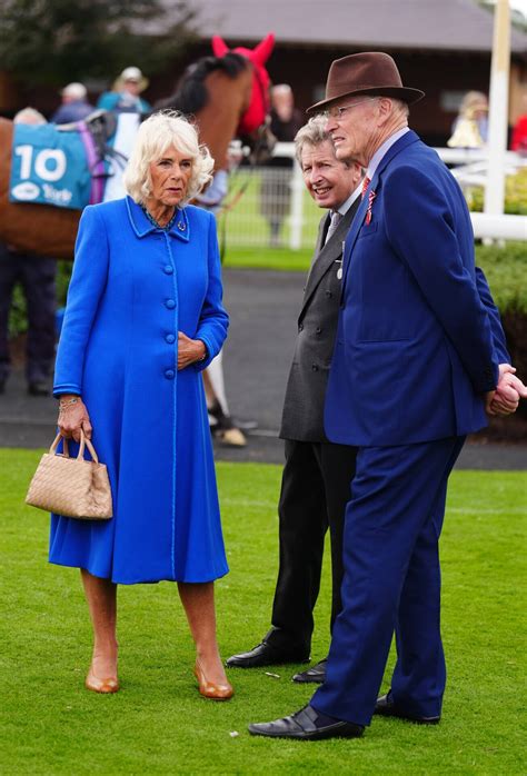 Queen Camilla Attends Sky Bet Ebor Festival 2024 Day 3 — Royal ...