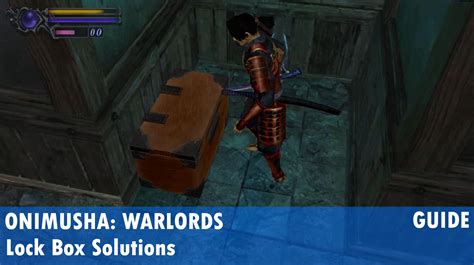 Onimusha: Warlords Locked Box Puzzle Solutions - PlayStation Universe