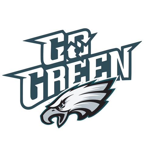 Go Green logo Svg, Philadelphia Eagles Logo Svg, NFL footbal - Inspire Uplift