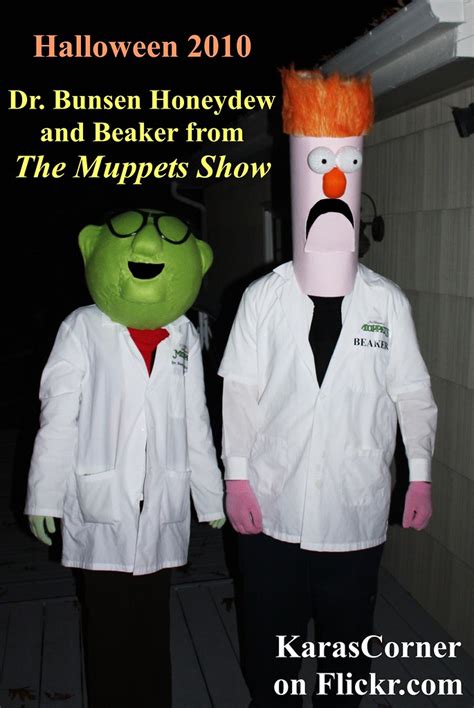 Dr. Bunsen Honeydew and Beaker from "The Muppets Show" hom… | Flickr