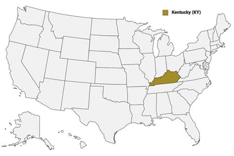 Kentucky Counties Map | Mappr