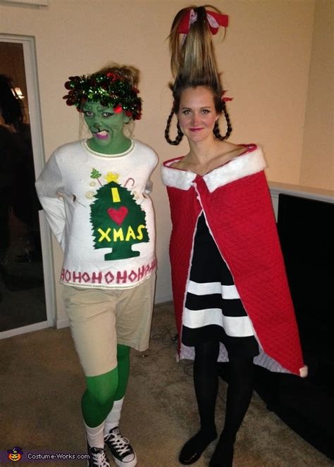 Cindy Lou Who and The Grinch Costume